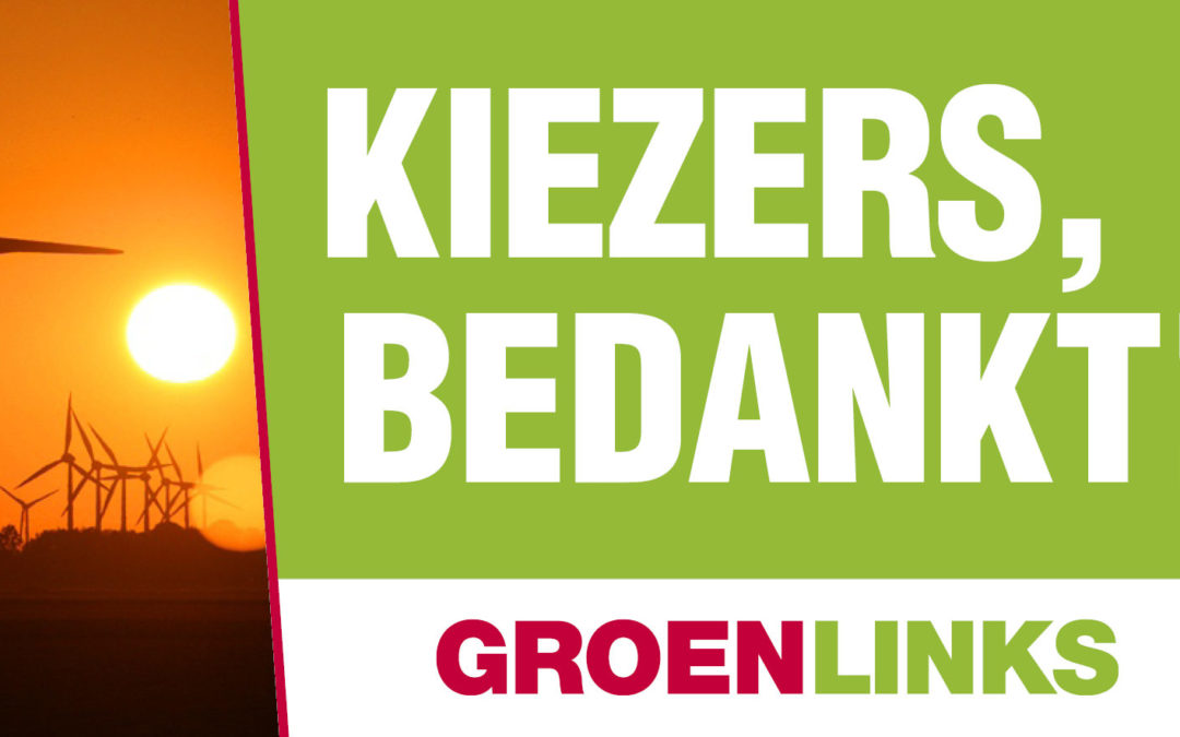 Twee zetels voor GroenLinks!