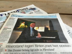 Jan Dirk Pruim in de FlevoPost